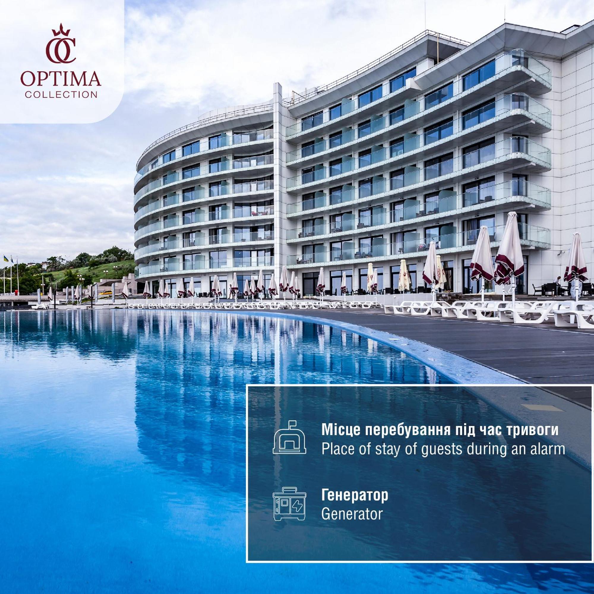 Hotel Optima Collection Miramar Čornomors'k Esterno foto